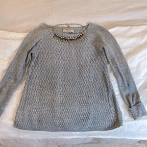 Loft Grey Sweater XS